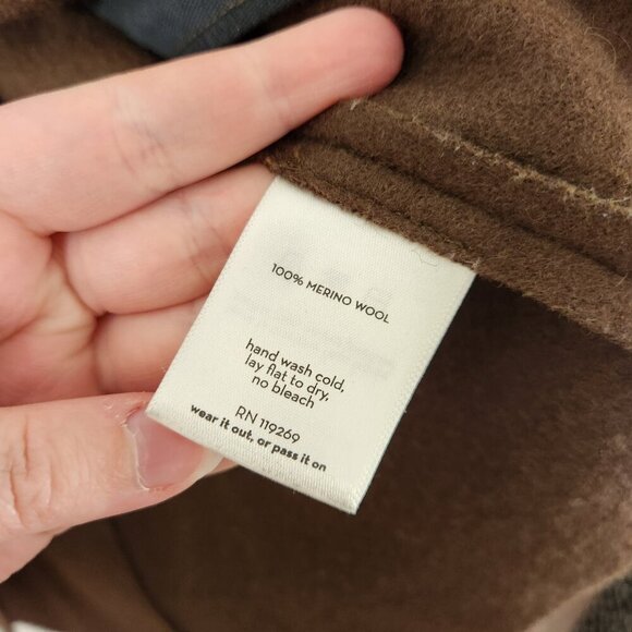 NAU Felted Wool Cropped Jacket - Picture 7 of 8